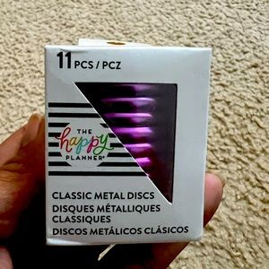 The Happy Planner Classic Metal Disc.